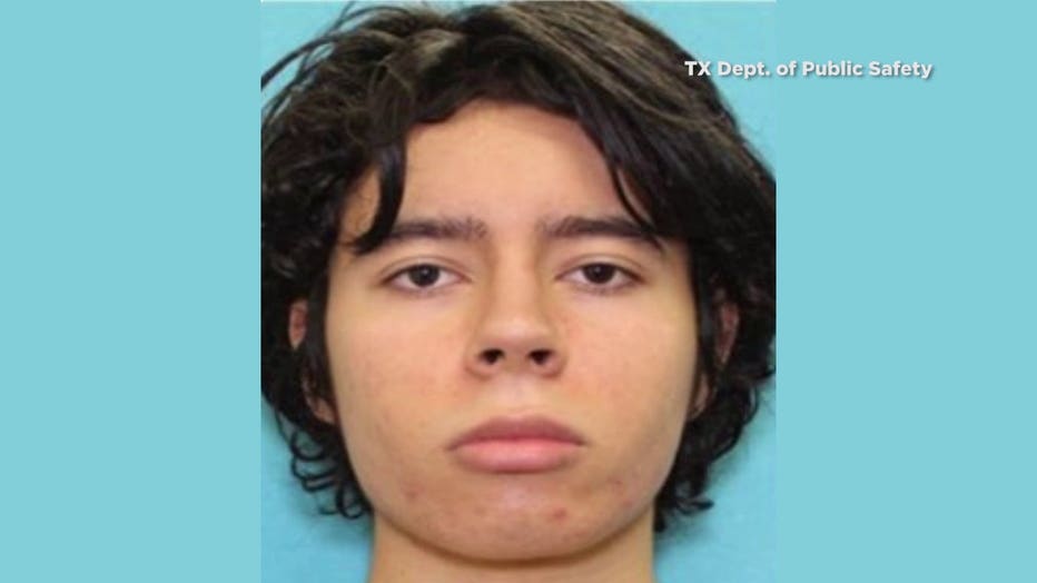 Officials have identified the suspected Texas school shooter as Salvador Ramos. PHOTO: Texas Department of Public Safety.