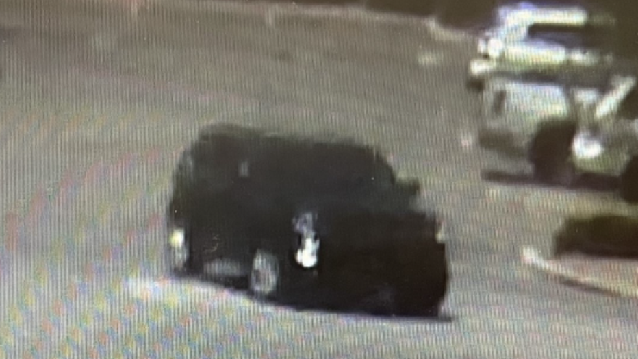 Suspect vehicle in Corona theft