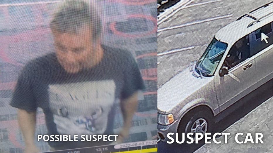 Police released surveillance images of the possible suspect. PHOTO: Simi Valley Police Department.