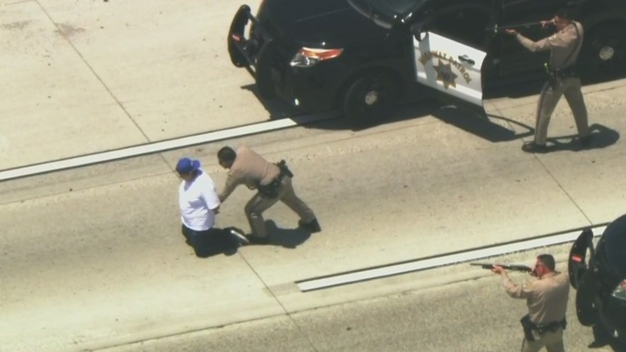 Police Chase: Carjacking Suspect Arrested After Pursuit Through LA ...