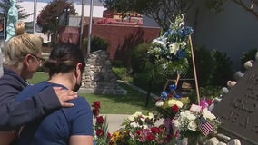 Memorial grows for 2 officers killed in El Monte shootout
