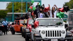 Juneteenth celebrations take over Los Angeles