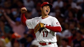 Shohei Ohtani carries Angels past Boston, ending LA’s 14-game skid