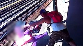 Video:  Attacker shoves woman onto Bronx subway tracks