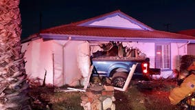 Suspected DUI driver crashes into Orange home