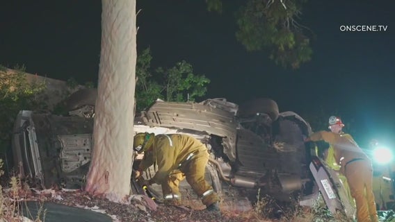 1 hospitalized after crash in East LA on 710 Freeway