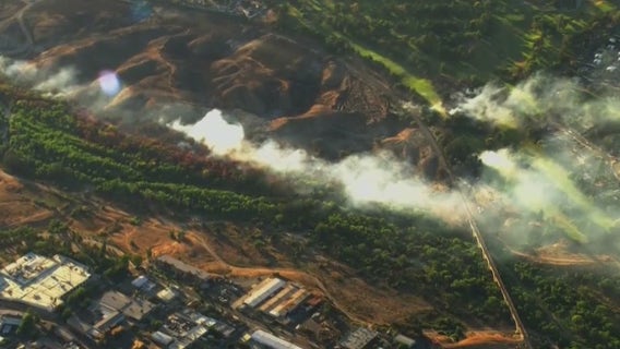 Union Fire: Crews contain Riverside County blaze