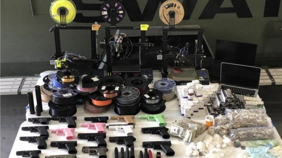 2 alleged gang members linked to ghost gun manufacturing arrested in San Bernardino