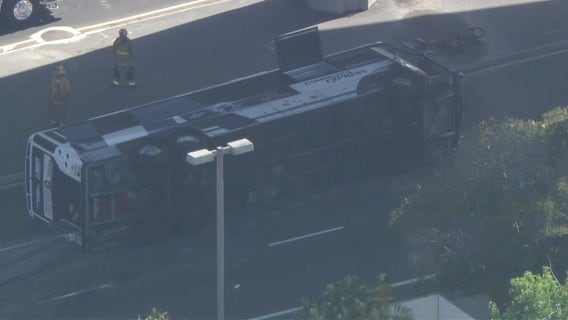 Multiple people injured in El Segundo bus crash