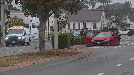 2 women killed in crash following alleged Compton street takeover