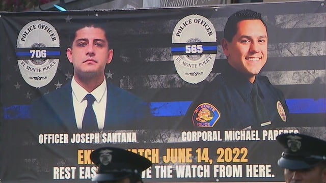 Slain El Monte police officers remembered for bravery: 'Best of us'