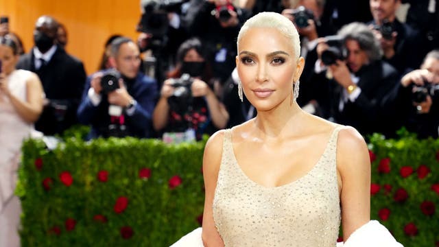 Kim Kardashian is accused of damaging Marilyn Monroe's dress