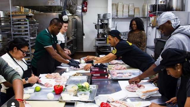 Downtown LA catering company inspires through weekly cooking class for nonprofits