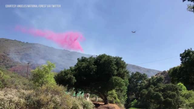 Sierra Fire: Crews near full containment of fire that sparked in Angeles National Forest