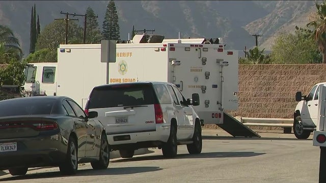 Azusa neighborhood evacuated after cache of illegal fireworks found in home