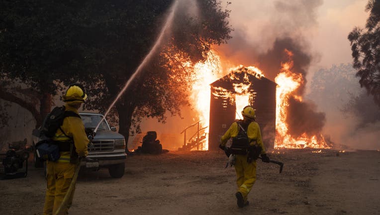 Firefighters Battle The Zogg Fire In Northern California