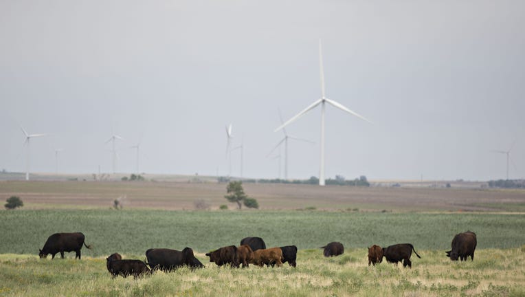 Turbines At The Invenergy LLC Buckeye Wind Energy Center As Renewables Top Nukes In U.S. Power
