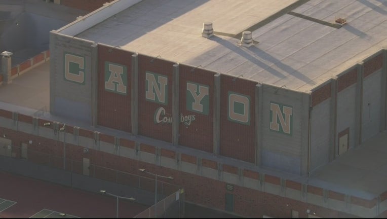 LASD investigating threat at Canyon High School; Final exams will be done online