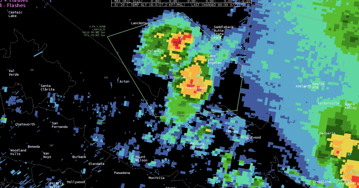 Flash Flood Watch in effect for parts of SoCal | FOX 11 Los Angeles