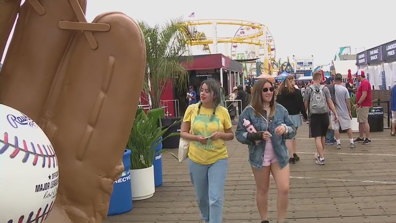 MLB All-Star Weekend Kicks Off At Santa Monica Pier — The