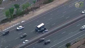Police chase: Home invasion robbery suspect led officers on pursuit in stolen Amazon delivery truck