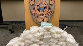 60 pounds of meth among illegal drugs seized in Costa Mesa