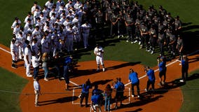 MLB All-Star Game celebrations: Jackie and Rachel Robinson, Valenzuela, Jarrín honored