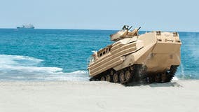 Marines halt new amphibious vehicle use at sea after mishaps