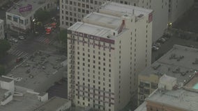 Arrest made after man was shot near former Cecil Hotel in downtown LA