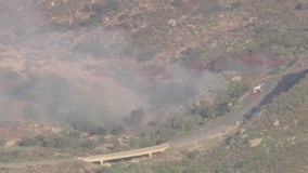 Two homes destroyed in Hesperia brush fire