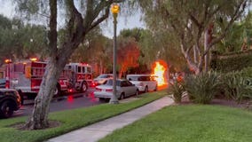 2 killed in fiery Irvine crash, second driver arrested for DUI