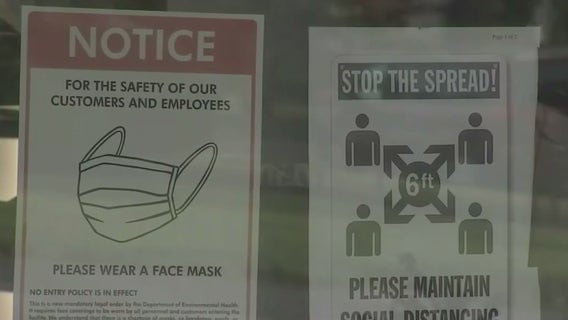 COVID cases appear to be leveling off, but LA County still on pace for mask mandate