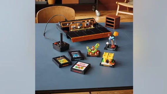 LEGO releasing Atari 2600 video game console set, honoring 1980s nostalgia