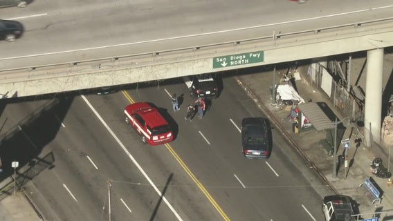 Man shot, killed after allegedly charging at LAPD officer with knife in Sawtelle
