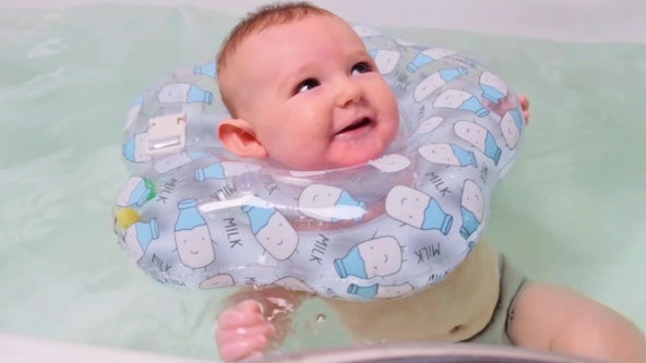 FDA: Inflatable neck rings can cause injury to swimming infants
