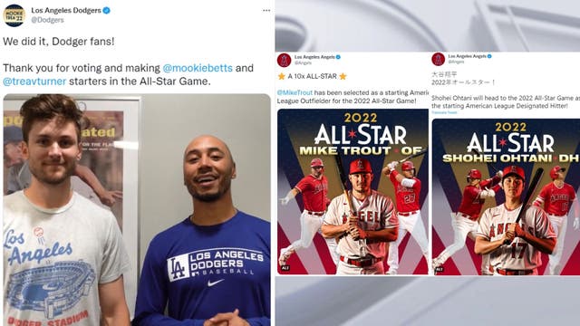 Mike Trout, Shohei Ohtani, Mookie Betts, Trea Turner to start All-Star Game in LA