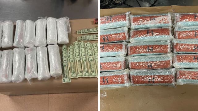 100,000 fake oxycodone pills seized in Burbank; 2 Arizona men arrested