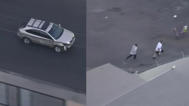 Police Chase: 2 home invasion suspects lead LAPD on pursuit in Panorama City