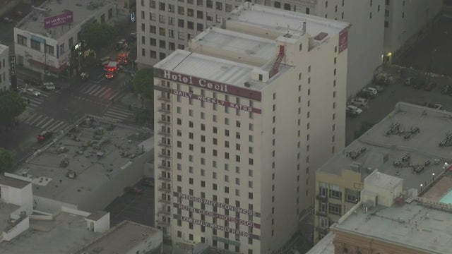 Arrest made after man was shot near former Cecil Hotel in downtown LA