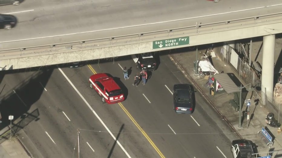 One person was shot in Sawtelle in Thursday.