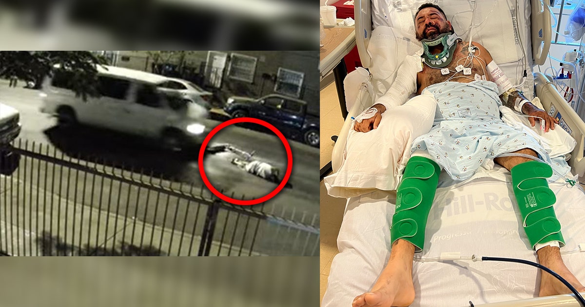 Man dragged 25-feet after being run over by van in LA; hit-and-run ...