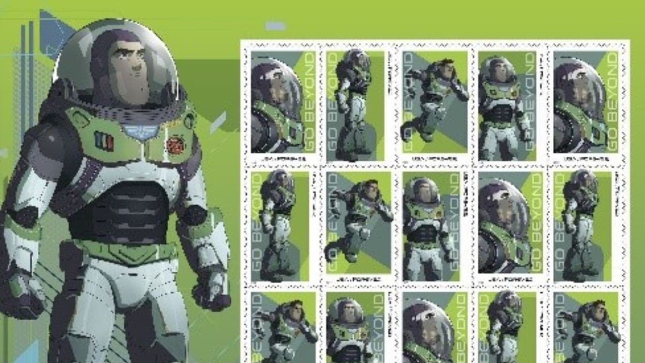 To infinity and beyond USPS debuts new Buzz Lightyear stamp