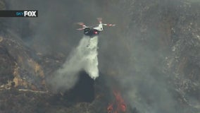 East Fire: Fire scorches just north of Glendora