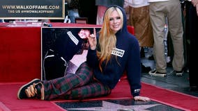 Avril Lavigne's Hollywood Walk of Fame Star unveiled