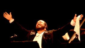 Pavarotti honored with star on Hollywood Walk of Fame