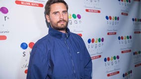 PHOTOS: Scott Disick’s Lamborghini SUV flips over in single-vehicle Calabasas crash