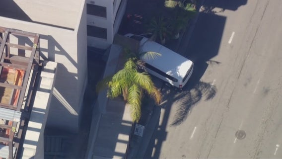 Van hits pedestrians at LAX, crashes into building: LAFD