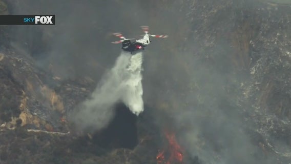 East Fire: Fire scorches just north of Glendora