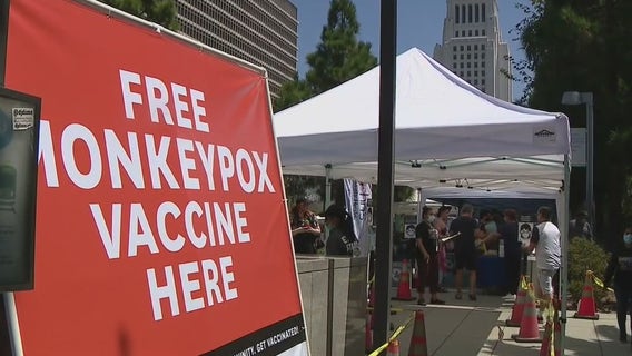 Walk-up monkeypox vaccines limited throughout LA County