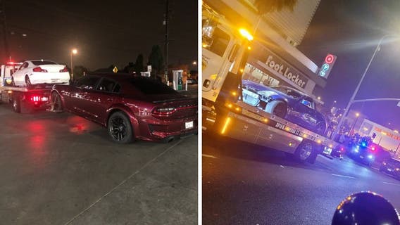 40 arrests made in LA street takeover crackdown: LAPD